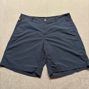 Howler‎ Bros Mens Blue Shorts Size 40 Ripstop Outdoors Fishing Adventure Nylon